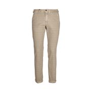 1000 STRIPED VELVET CHINO TROUSERS Man Beige Oxford 1000 STRIPED VELVET CHINO TROUSERS Man Beige Oxford