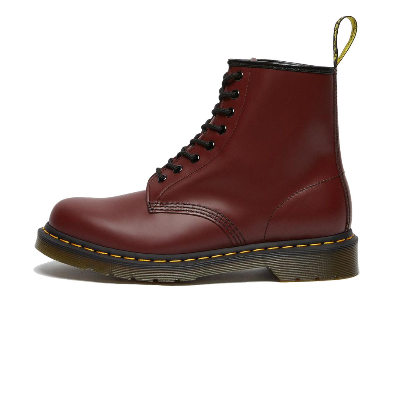 DR.MARTENS 1460 IN SMOOTH LEATHER Unisex Cherry Red | Mascheroni Store