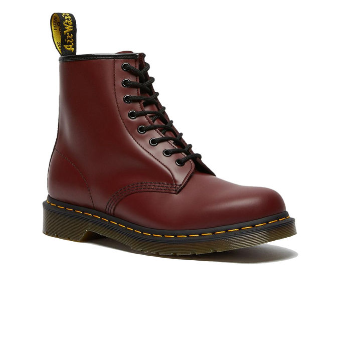 1460 BOOTS IN SMOOTH LEATHER Woman Cherry Red