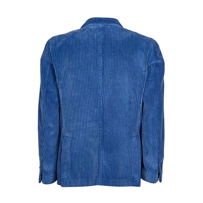 2 BUTTON VELVET JACKET Man Avio