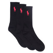 3 PACK BIG PONY SOCKS 3 PACK BIG PONY SOCKS