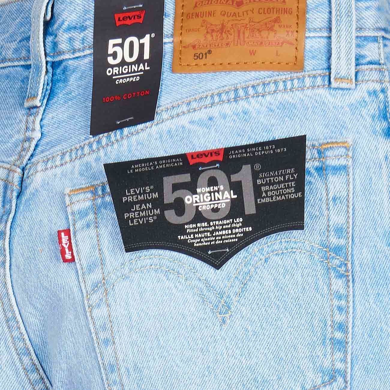 501 Original Cropped Jeans