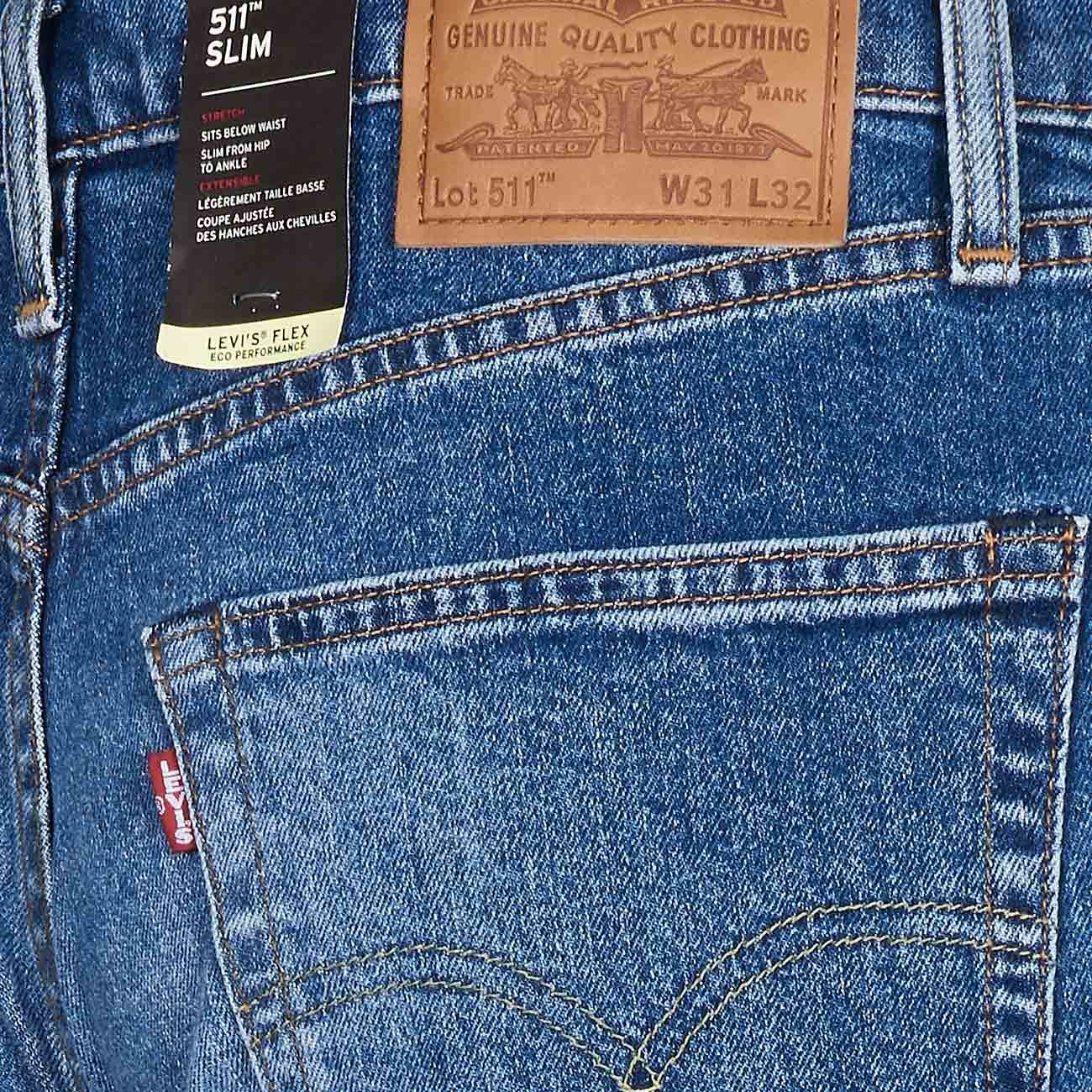 511 STRETCH SLIM JEANS Man Medium Denim 2119498694467