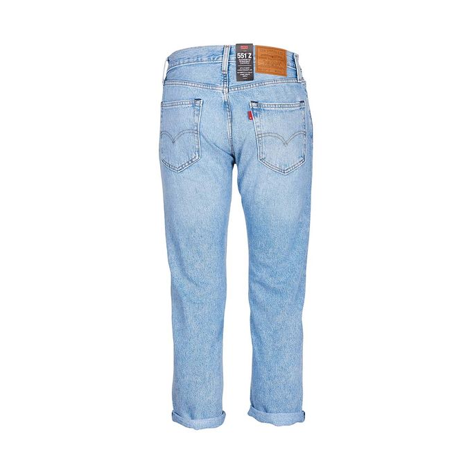 551Z STRAIGHT CROPPED JEANS Man Dream Stone Denim Chiaro