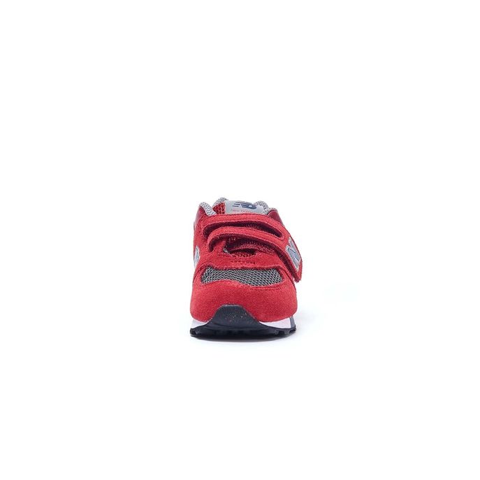 574 LIFESTYLE LEATHER TEXTILE SNEAKERS Kid Red