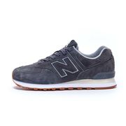 574 LIFESTYLE PIGSKIN SUEDE SNEAKERS Man Castlerock Green 574 LIFESTYLE PIGSKIN SUEDE SNEAKERS Man Castlerock Green