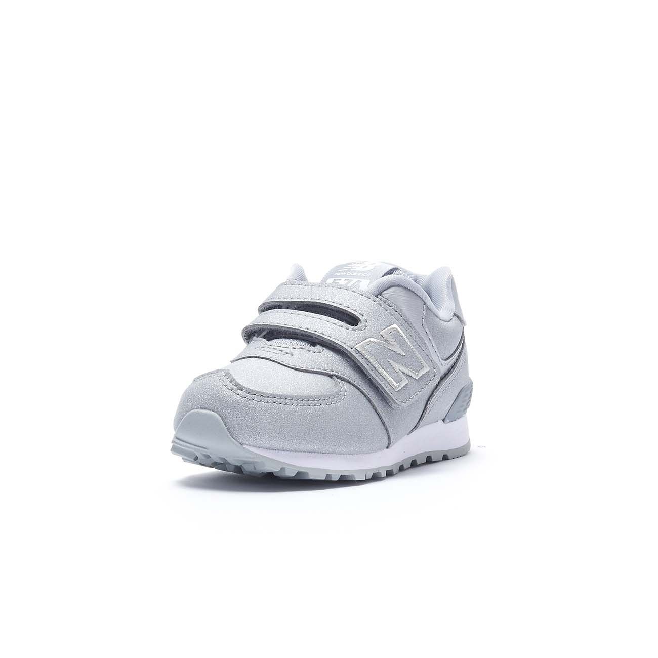 new balance 574 kids Silver