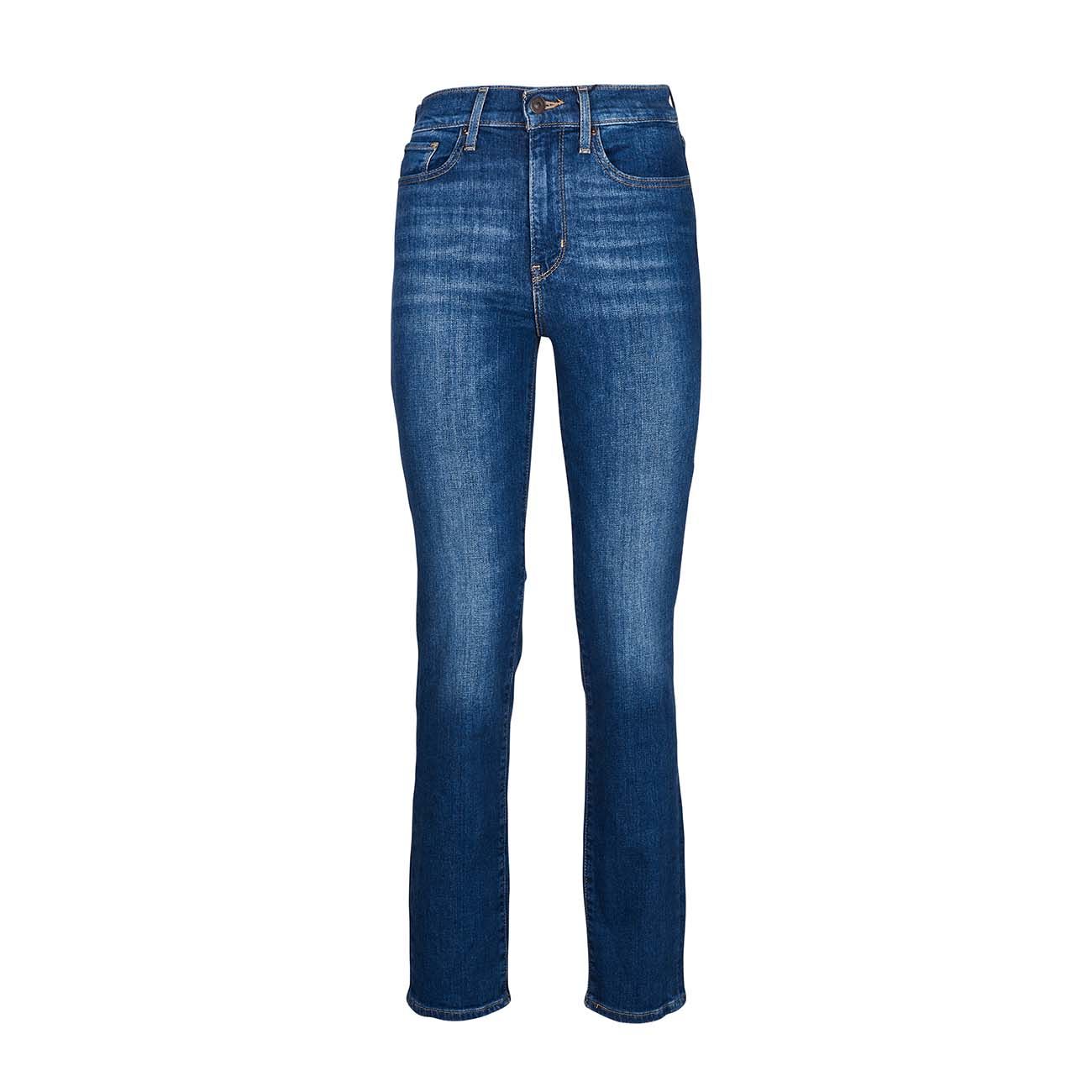 Levi's® WIDE LEG - Straight leg jeans - dark blue denim/dark-blue