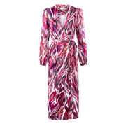 ABITO WRAP PORTAFOGLIO TWILL Donna Quarzo Rosa ABITO WRAP PORTAFOGLIO TWILL Donna Quarzo Rosa