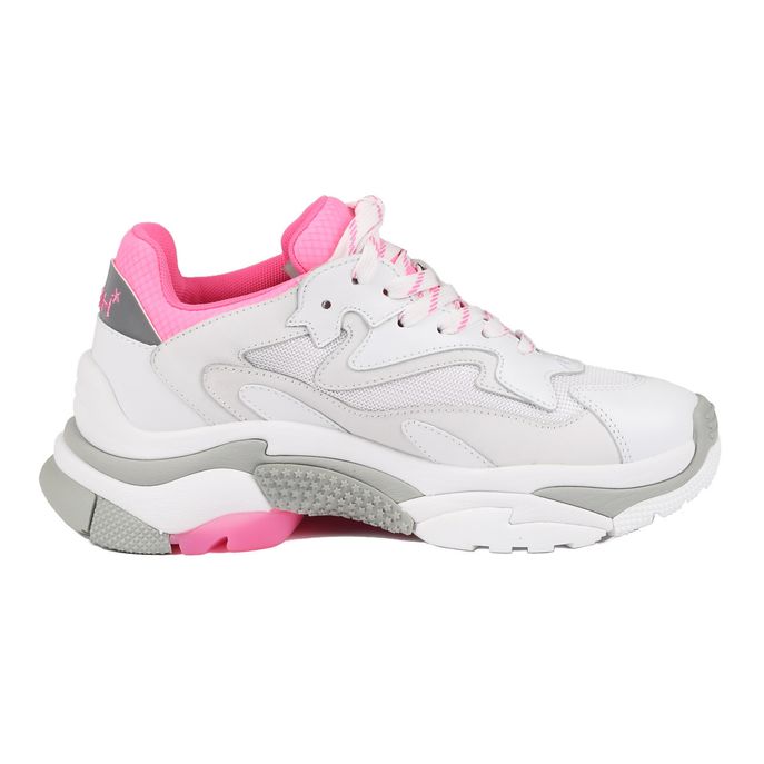 スニーカー ASH ADDICTBIAVERD Sneakers Addict Bianco, Rosa Stringhe Ash Addict Sneakers in White | Lyst