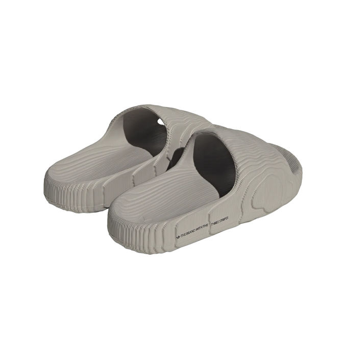 ADILETTE 22 Unisex Brown Black