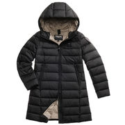 AGNES STRIPED LONG DOWN JACKET AGNES STRIPED LONG DOWN JACKET