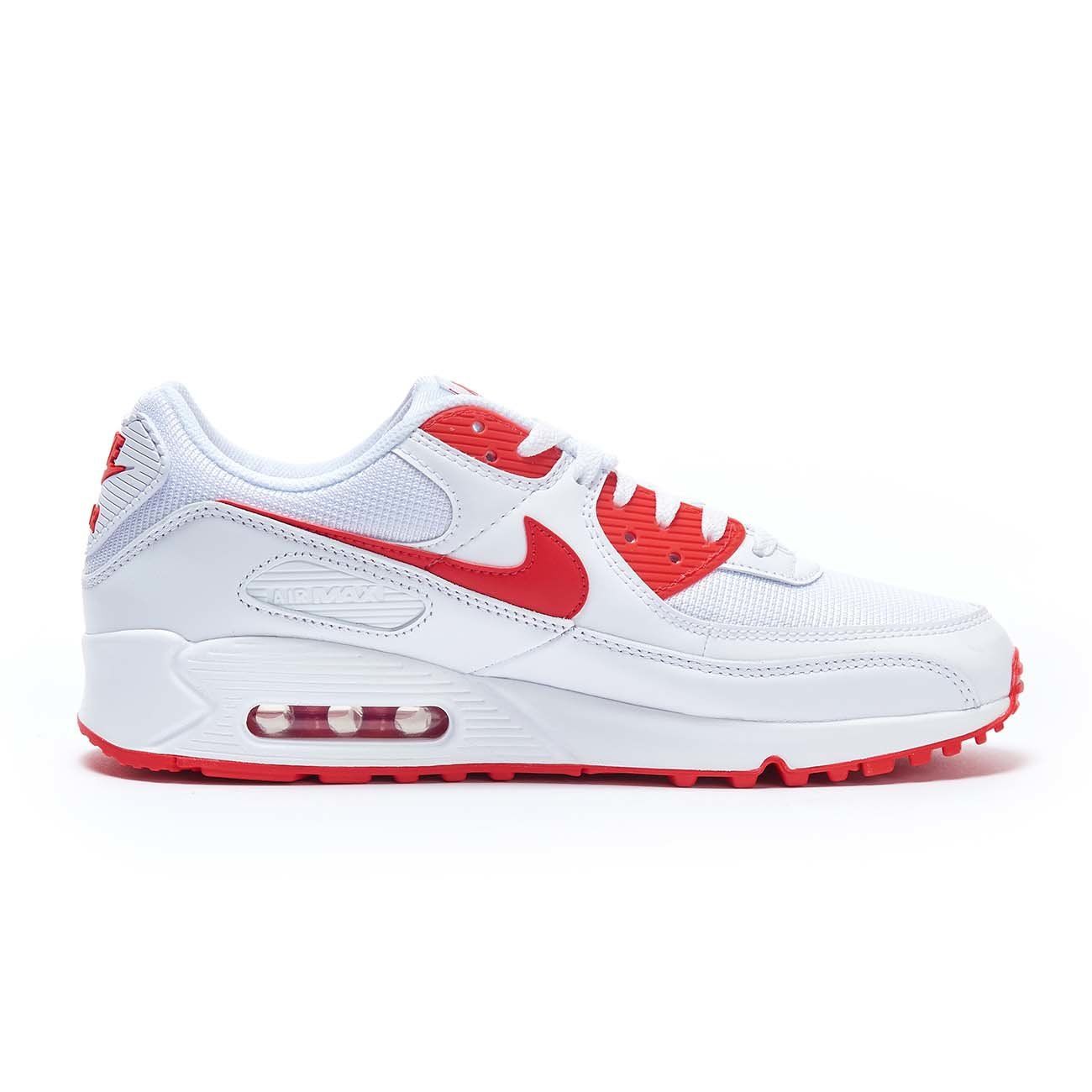 red and white air max womens