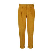ALESSANDRO VELVET DART ROCK TROUSERS Man Mustard ALESSANDRO VELVET DART ROCK TROUSERS Man Mustard