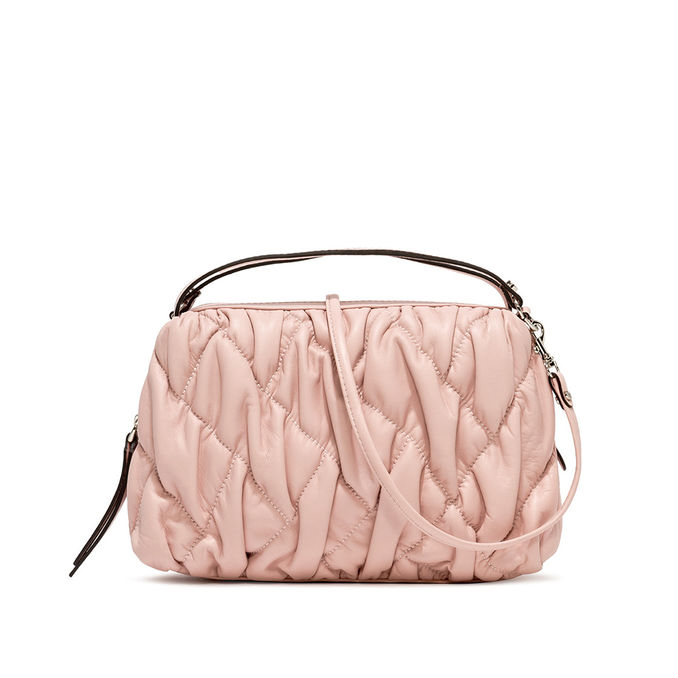 ALIFA BAG IN LEATHER Woman Blush
