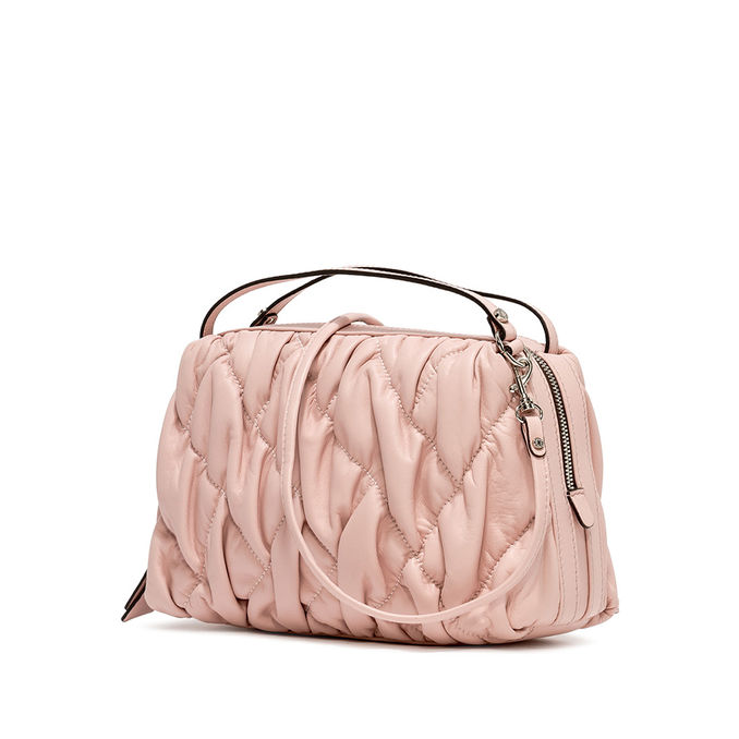 ALIFA BAG IN LEATHER Woman Blush