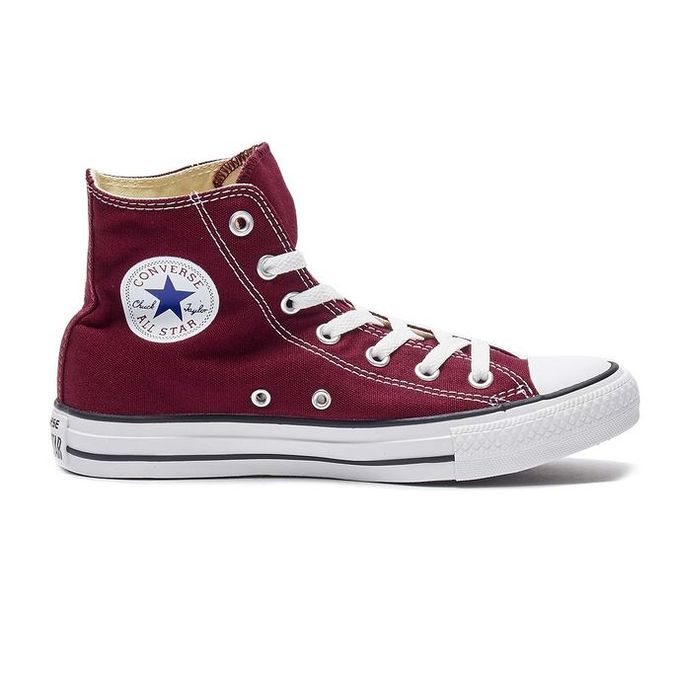 ALL STAR HI CANVAS SNEAKERS Unisex Maroon