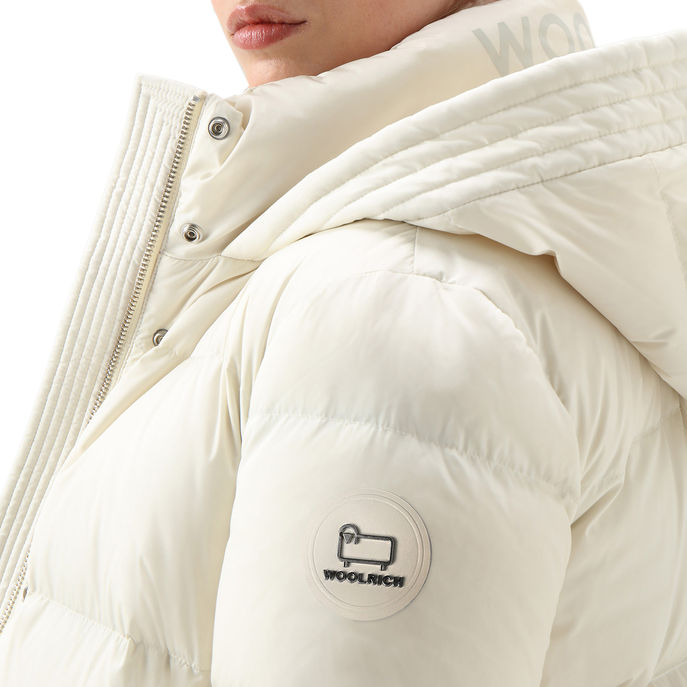 ALSEA PUFFY DOWN JACKET Woman Milky Cream