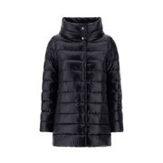 HERNO A-SHAPE Down Jacket Women Black | Mascheroni Store