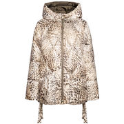 ANIMAL PRINT DOWN JACKET ANIMAL PRINT DOWN JACKET