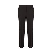 ANKLE LENGTH TROUSERS IN TECHNICAL FABRIC Woman Black ANKLE LENGTH TROUSERS IN TECHNICAL FABRIC Woman Black