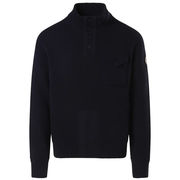 ARCHIVE SWEATER WITH BUTTONS Blue ARCHIVE SWEATER WITH BUTTONS Blue