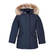 ARCTIC PARKA FR WITH HOOD AND DETACHABLE FUR Kid Melton blue ARCTIC PARKA FR WITH HOOD AND DETACHABLE FUR Kid Melton blue