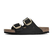 ARIZONA BIGBUCKLE NUBUCK SANDAL Unisex Black ARIZONA BIGBUCKLE NUBUCK SANDAL Unisex Black