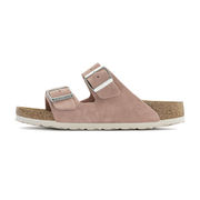 ARIZONA SUEDE LEATHER SANDAL Unisex Pink Caly ARIZONA SUEDE LEATHER SANDAL Unisex Pink Caly