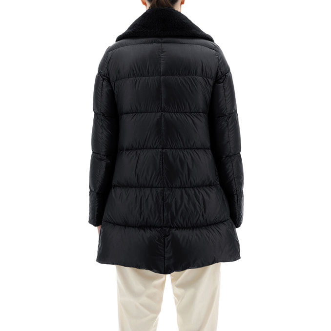 ASTMMETRICAL DOWN JACKET Donna Black
