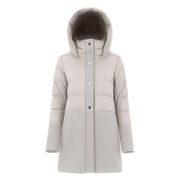 ASYMMETRICAL DOWN JACKET Woman Chantilly ASYMMETRICAL DOWN JACKET Woman Chantilly
