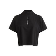 BACK VERTICAL FADED LOGO T-SHIRT Woman Black BACK VERTICAL FADED LOGO T-SHIRT Woman Black