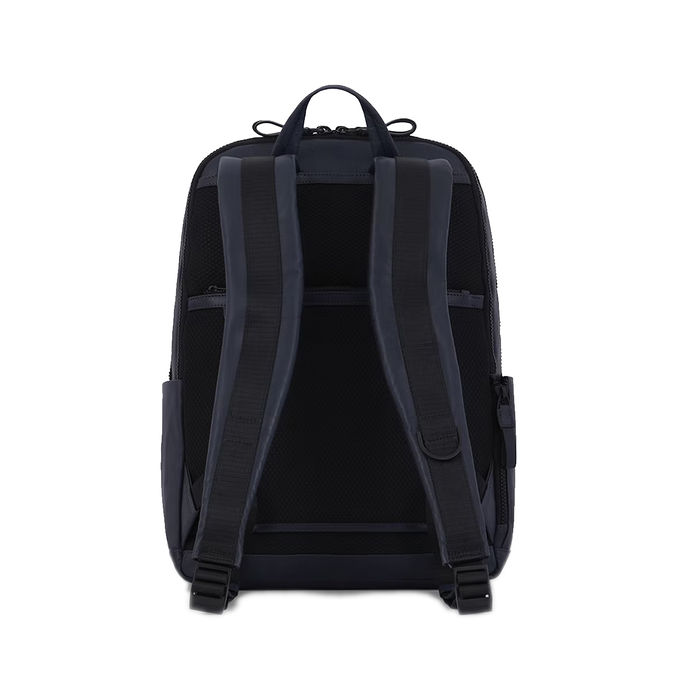 BACKPACK 15" IN PELLE Unisex Blue