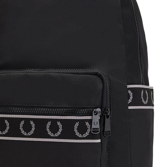 BACKPACK CONTRAST TAPE Man Black