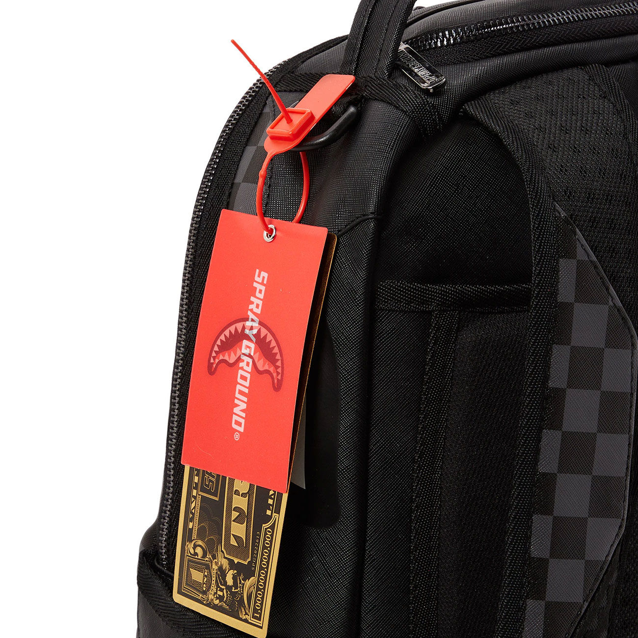 Henney check-print backpack, Sprayground