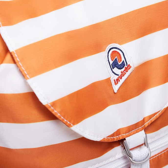 BACKPACK MINISAC PACKABLE 711 ORANGE WHITE