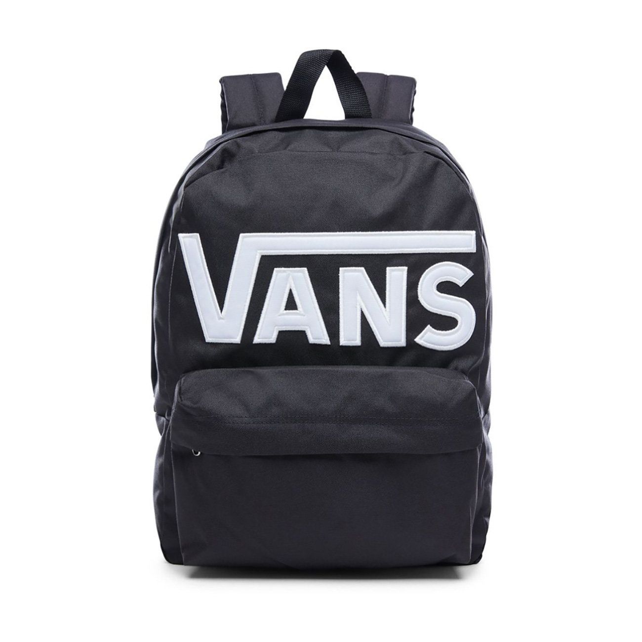 VANS BACKPACK OLD SKOOL WITH LOGO Black White Man | Mascheroni Sportswear