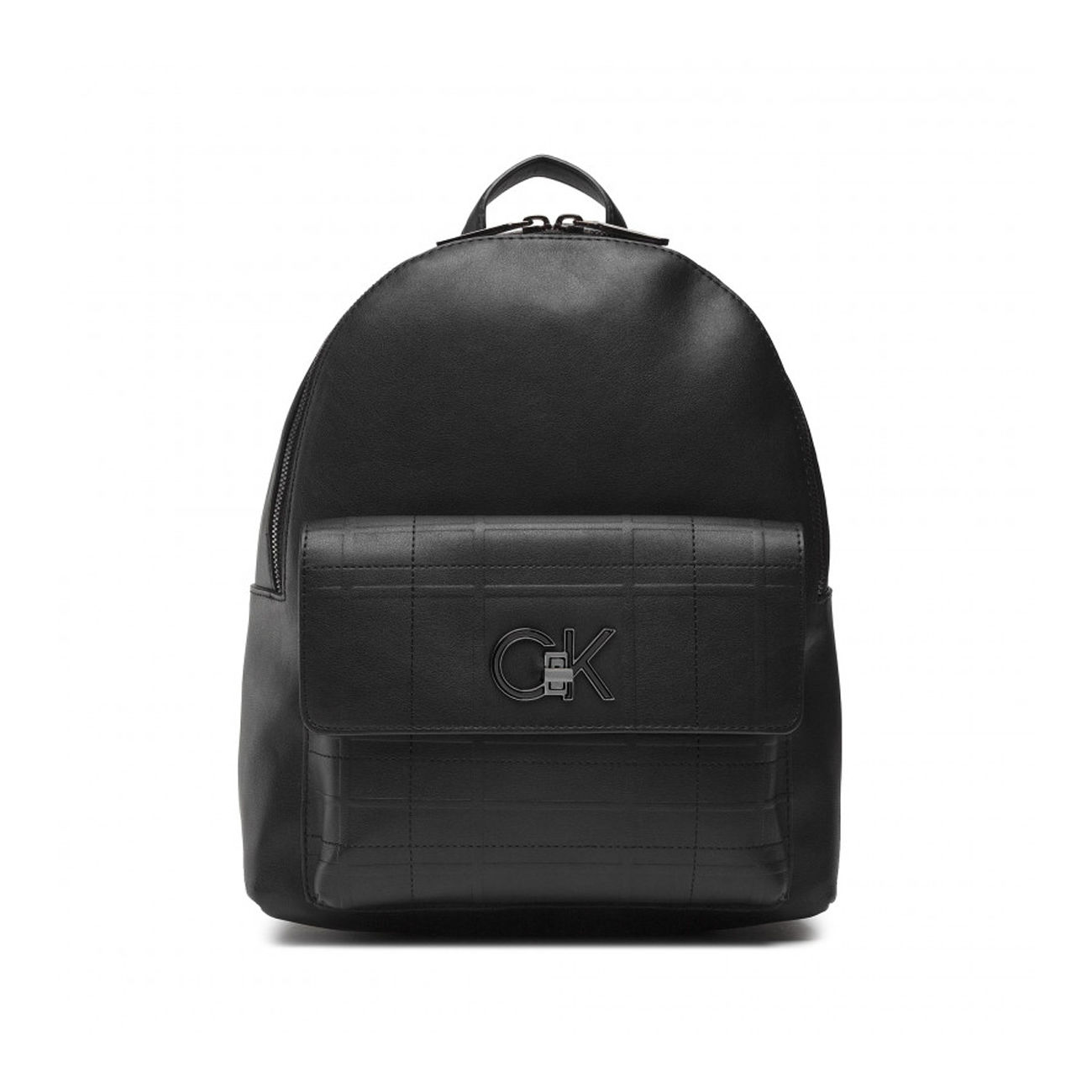 CALVIN KLEIN BACKPACK RE LOCK Woman Black Mascheroni Store