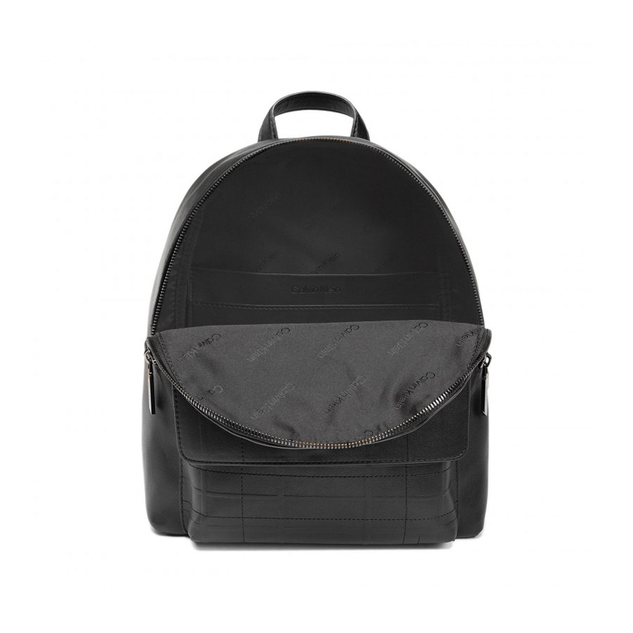 CALVIN KLEIN BACKPACK RE LOCK Woman Black Mascheroni Store