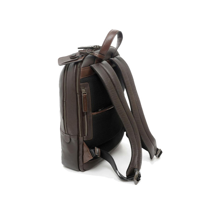BACKPACK ROUND MEDIUM TECH LEATHER Unisex Testa Moro