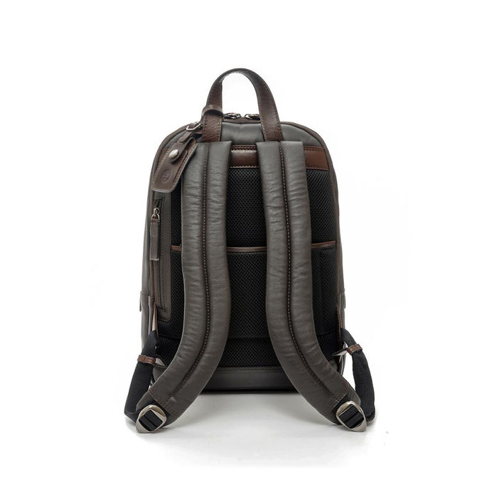 BACKPACK ROUND MEDIUM TECH LEATHER Unisex Testa Moro