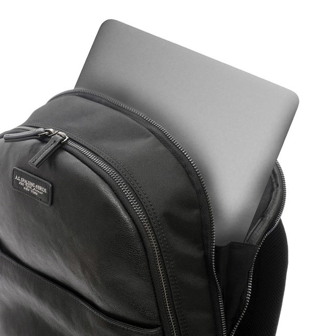 BACKPACK ROUND STEEL RIVET Unisex Black