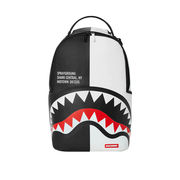 BACKPACK SHARK CENTRAL 2.0 SPLIT BLACK WHITE Unisex White Black BACKPACK SHARK CENTRAL 2.0 SPLIT BLACK WHITE Unisex White Black