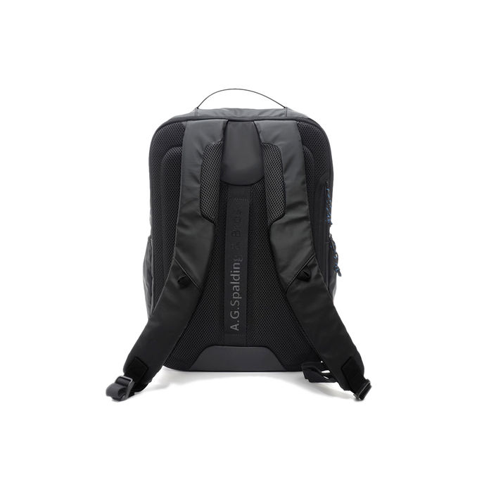 BACKPACK SQUARE RUBBER Unisex Black