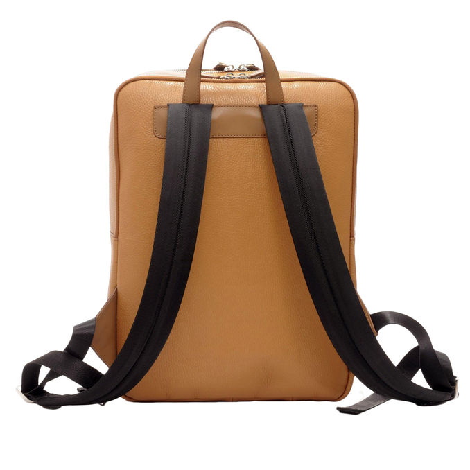 BACKPACK SQUARE TOURIST Unisex Honey