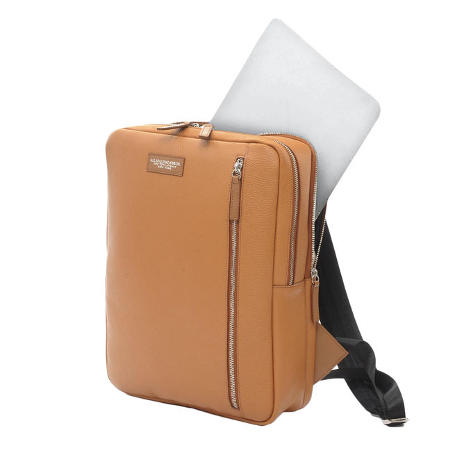 BACKPACK SQUARE TOURIST Unisex Honey