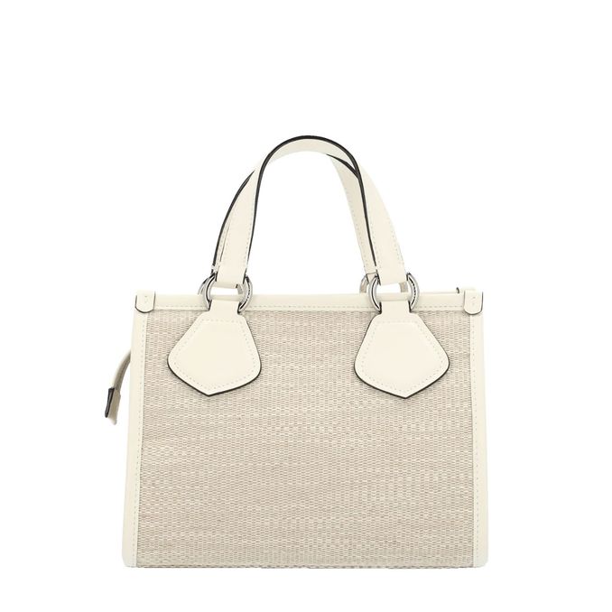 BAG CABAS Woman Natur Blanc
