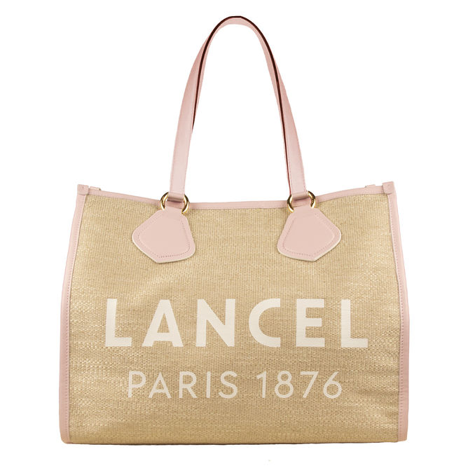 BAG CABAS Woman Natural Rose Dragee