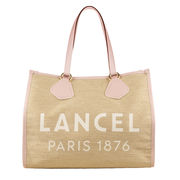 BAG CABAS Woman Natural Rose Dragee BAG CABAS Woman Natural Rose Dragee