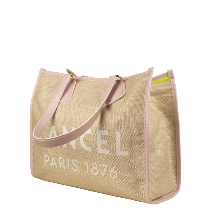 BAG CABAS Woman Natural Rose Dragee